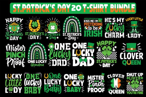 Download St. Patrick's Day T-shirt Bundle - St. patrick Collection