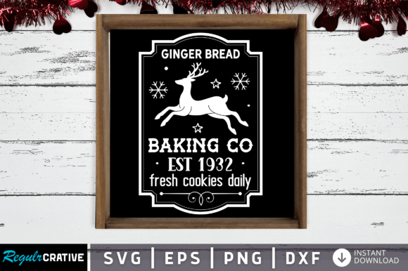 Download Ginger Bread Baking Co Est 1932 Fresh - Premium Bundle
