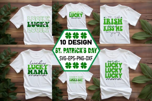 Download Retro St. Patrick's Day T-shirt Bundle - St. patrick Collection