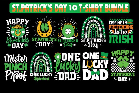 Download St. Patrick's Day T-shirt Bundle - St. patrick Collection