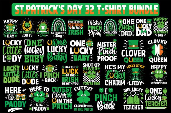 Download St. Patrick's Day T-shirt Bundle - St. patrick Collection