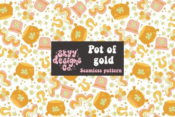 Download Retro St. Patrick’s Seamless Pattern - St. patrick Collection