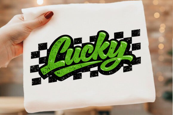 Download Lucky Checkered Retro St. Patrick's Day - St. patrick Collection