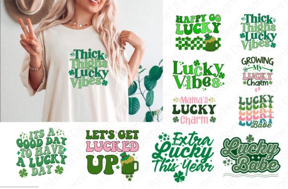Download Lucky St. Patrick's Day T-shirt Bundle - St. patrick Collection