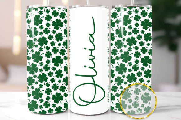 Download Clovers Tumbler Wrap St. Patrick's Day - St. patrick Collection