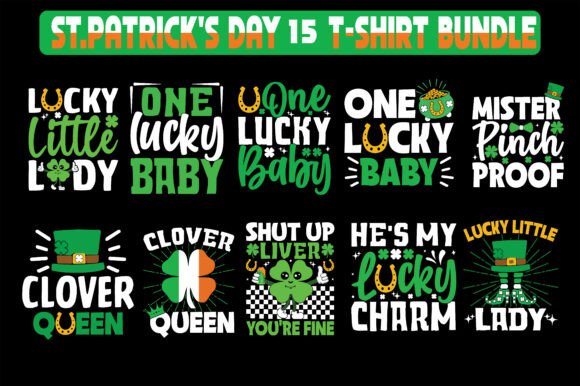 Download St. Patrick's Day T-shirt Bundle - St. patrick Collection