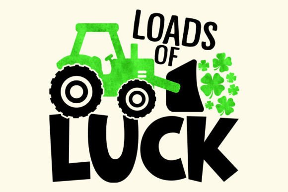 Download Retro St. Patrick's Day, Loads of Luck - St. patrick Collection