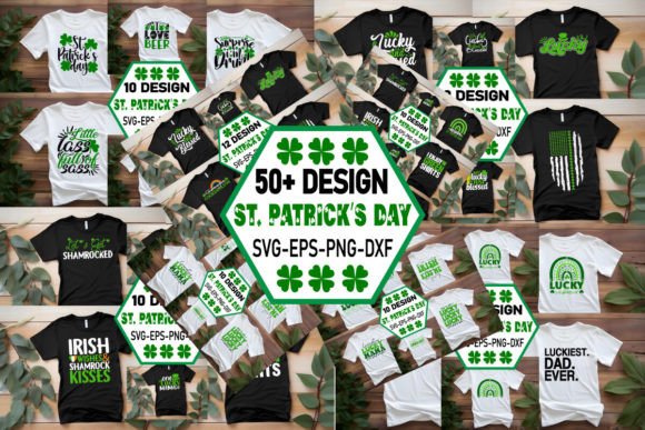 Download Mega St. Patrick's Day T-shirt Bundle - St. patrick Collection