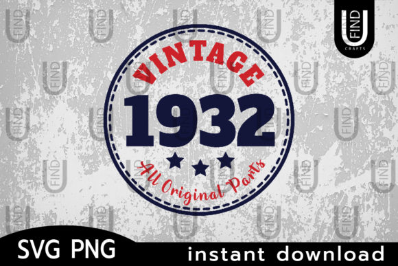 Download Vintage 1932 All Original Parts&nbsp;&nbsp; - 1932 Collection